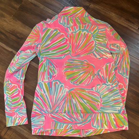 Like new Lilly Pulitzer full zip jacket size M - Picture 4 of 5
